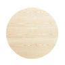 MILLENIAL SOLID ASH WOOD AND WHITE TABLE