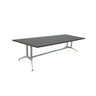 QUANTUM RECTANGULAR 96" STEEL FRAME BASE CONFERENCE TABLE