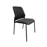 JUPITER MESH-BACK STACKING GUEST CHAIR W/ SEAT CUSHION