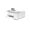 60" X 60" DESK & SIDE CREDENZA WORKSTATION