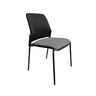 JUPITER MESH-BACK STACKING GUEST CHAIR W/ SEAT CUSHION