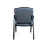 VISITOR VYNIL CHAIR WITH BLACK FRAME VISITOR CHAIR