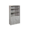 KONA FIVE-SHELF 65" FOUR-SHELVE BOOKCASE WITH DOORS