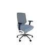 EDGE MEDIUM-BACK EXECUTIVE CHAIR WITH ADJUSTABLE LUMBAR SUPPORT
