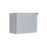 METAL ART- 2-DRAWER FIXED FRONT METAL LATERAL FILE
