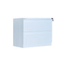 METAL ART- 2-DRAWER FIXED FRONT METAL LATERAL FILE