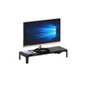 DESK MONITOR COMPUTER STAND RISER SHELF WITH WIRELESS CHARGER
