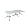 QUANTUM RECTANGULAR 144" STEEL FRAME BASE CONFERENCE TABLE
