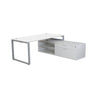 MATRIX L-SHAPE DESK WITH CREDENZA