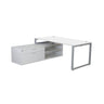 MATRIX L-SHAPE DESK WITH CREDENZA
