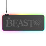 Beast gamer RGB gaming extended keyboard mousepad