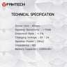 FANTECH RESONANCE BS150 BLACK BLUETOOTH SPEAKER