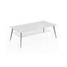 white conference table