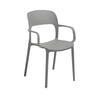 FORTE-A COMMERCIAL GRADE FIBERGLASS-COMPOSITE STACKING CHAIR WITH ARMS