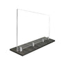 FRONTLINE20 COUNTERTOP 24" INVISIBLE BARRIER WITH CLEAR SPEAK THRU