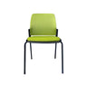 JUPITER MESH-BACK STACKING GUEST CHAIR W/ SEAT CUSHION
