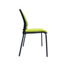 JUPITER MESH-BACK STACKING GUEST CHAIR W/ SEAT CUSHION