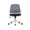 MARS MED-BACK MESH & FABRIC OFFICE TASK CHAIR WITH RETRACTABLE ARMS