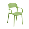 FORTE-A COMMERCIAL GRADE FIBERGLASS-COMPOSITE STACKING CHAIR WITH ARMS