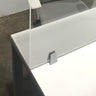 FRONTLINE20 COUNTERTOP 24" INVISIBLE BARRIER WITH CLEAR SPEAK THRU