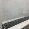 FRONTLINE20 COUNTERTOP 24" INVISIBLE BARRIER WITH CLEAR SPEAK THRU