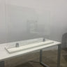 FRONTLINE20 COUNTERTOP 24" INVISIBLE BARRIER WITH CLEAR SPEAK THRU