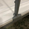 ACRYLIC SHIELD PANEL SCREEN METAL SUPPORT BARS FOR TOPS