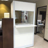 FRONTLINE20 36"W X 24"Dx 81"H COUNTER-HEIGHT 42" RECEPTION BOOTH