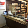 FRONTLINE20 COUNTERTOP 24" INVISIBLE BARRIER WITH CLEAR SPEAK THRU