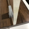 FRONTLINE20 COUNTERTOP 24" INVISIBLE BARRIER WITH ALUMINUM SPEAK THRU