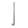 acrylic shield panel screen metal support