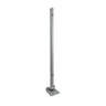 acrylic shield panel screen metal support - OFX