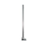 acrylic shield panel metal support