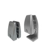 Acrylic screen panel clip clamp support