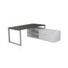 MATRIX L-SHAPE DESK WITH CREDENZA