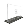 FRONTLINE20 COUNTERTOP 24" INVISIBLE BARRIER WITH CLEAR SPEAK THRU