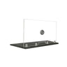 FRONTLINE20 COUNTERTOP 24" INVISIBLE BARRIER WITH ALUMINUM SPEAK THRU