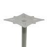 MTX-TSF-0508B-WHT - 30X30 WHITE TOP & FRAME TABLE-MATRIX-OFXoffice
