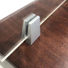 FRONTLINE20 COUNTERTOP 24" INVISIBLE BARRIER WITH ALUMINUM SPEAK THRU