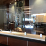 FRONTLINE20 COUNTERTOP 24" INVISIBLE BARRIER WITH CLEAR SPEAK THRU