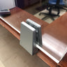 ACRYLIC SCREEN PANEL CLIP CLAMP SUPPORT BRACKET FOR PROTECTIVE BARRIERS