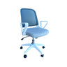 MARS MED-BACK MESH & FABRIC OFFICE TASK CHAIR WITH RETRACTABLE ARMS