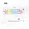 FANTECH MK852 MECHANICAL KEYBOARD SILENT KEYS - SPACE EDITION