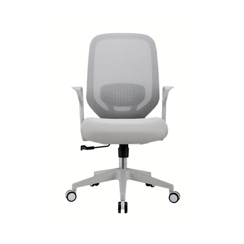 BOKE - LIGHT GREY MEDIUM MESH-BACK EXECUTIVE CHAIR