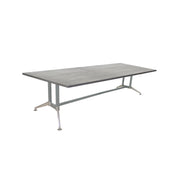 QUANTUM RECTANGULAR 96" STEEL FRAME BASE CONFERENCE TABLE