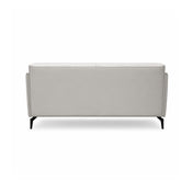 LEATHER THREE SEAT SOFA