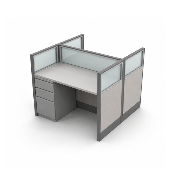 ARMADA MODULAR OFFICE BACK TO BACK DESK
