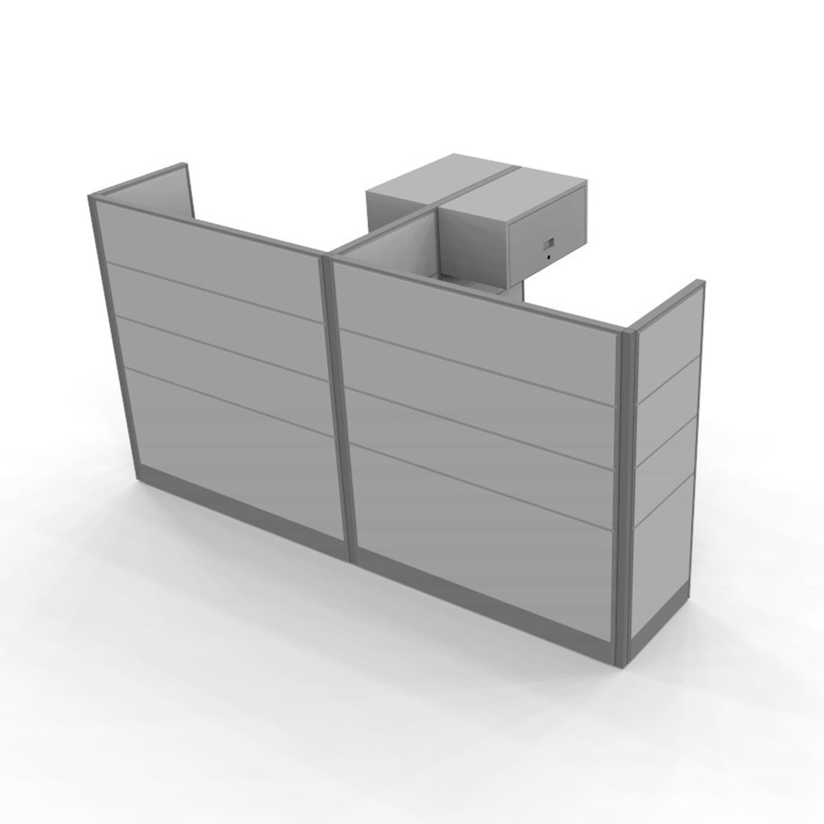 ARMADA MODULAR OFFICE T-SHAPE DESK