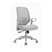 BOKE - LIGHT GREY MEDIUM MESH-BACK EXECUTIVE CHAIR