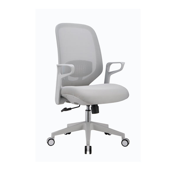 BOKE - LIGHT GREY MEDIUM MESH-BACK EXECUTIVE CHAIR